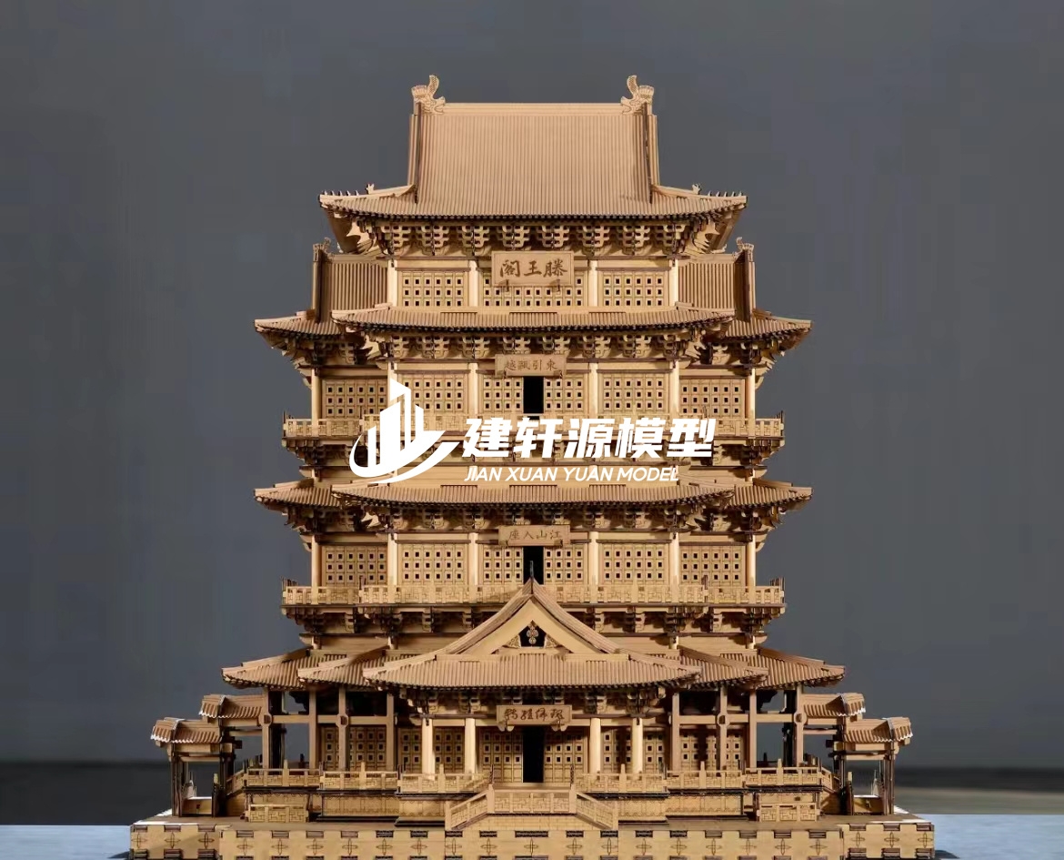 黄梅古建木质模型制作